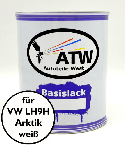 Autolack für VW LH9H Arktikweiß